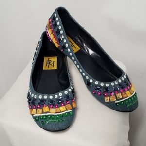 Farenheit Embellished Flats
